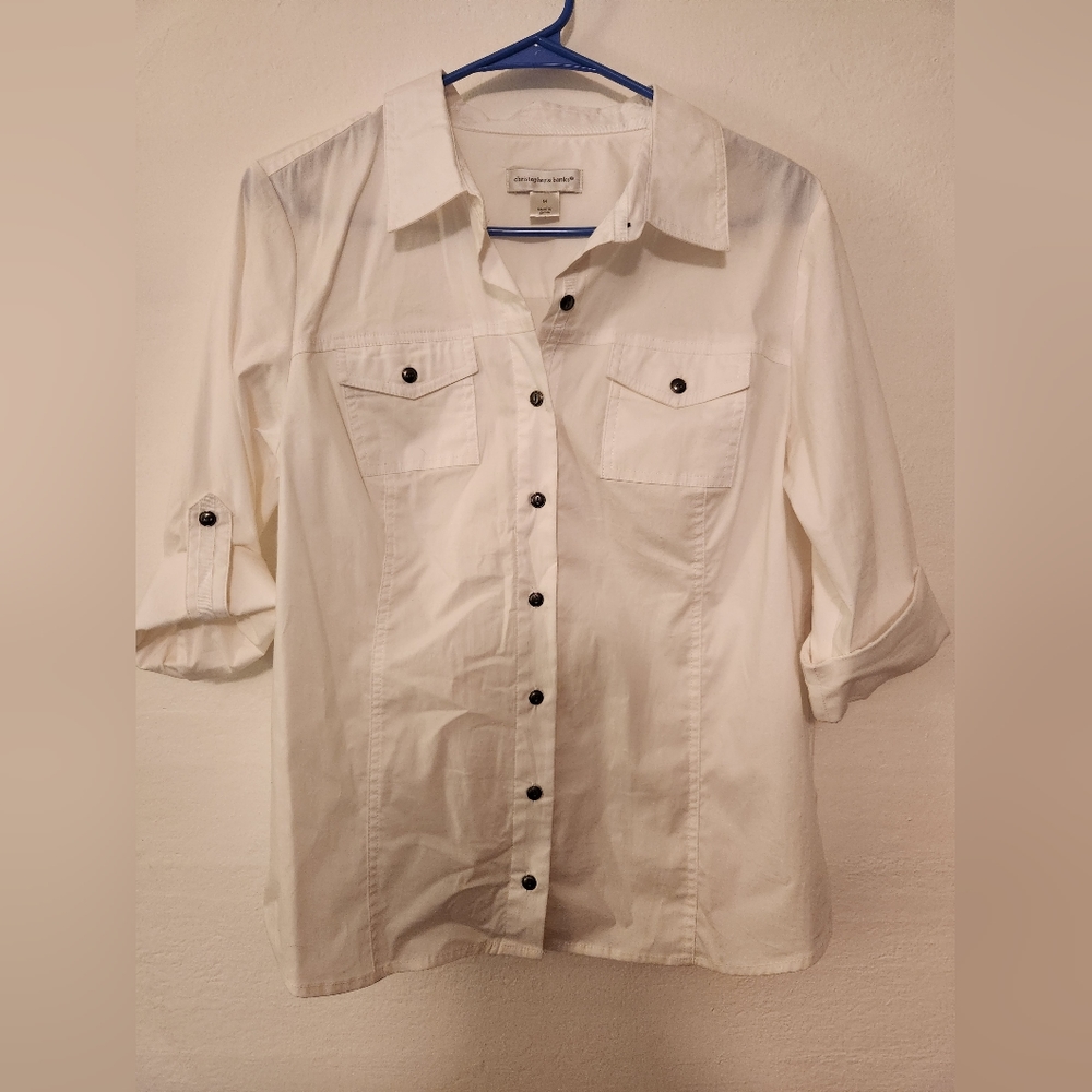 White Button Down